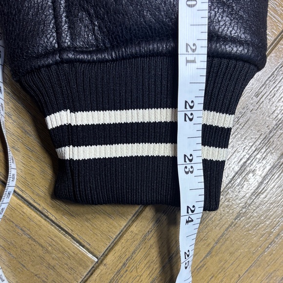 Blank NYC Black and Cream Sherpa Bonded Bomber Women’s Jacket NWT Size M - Picture 11 of 11